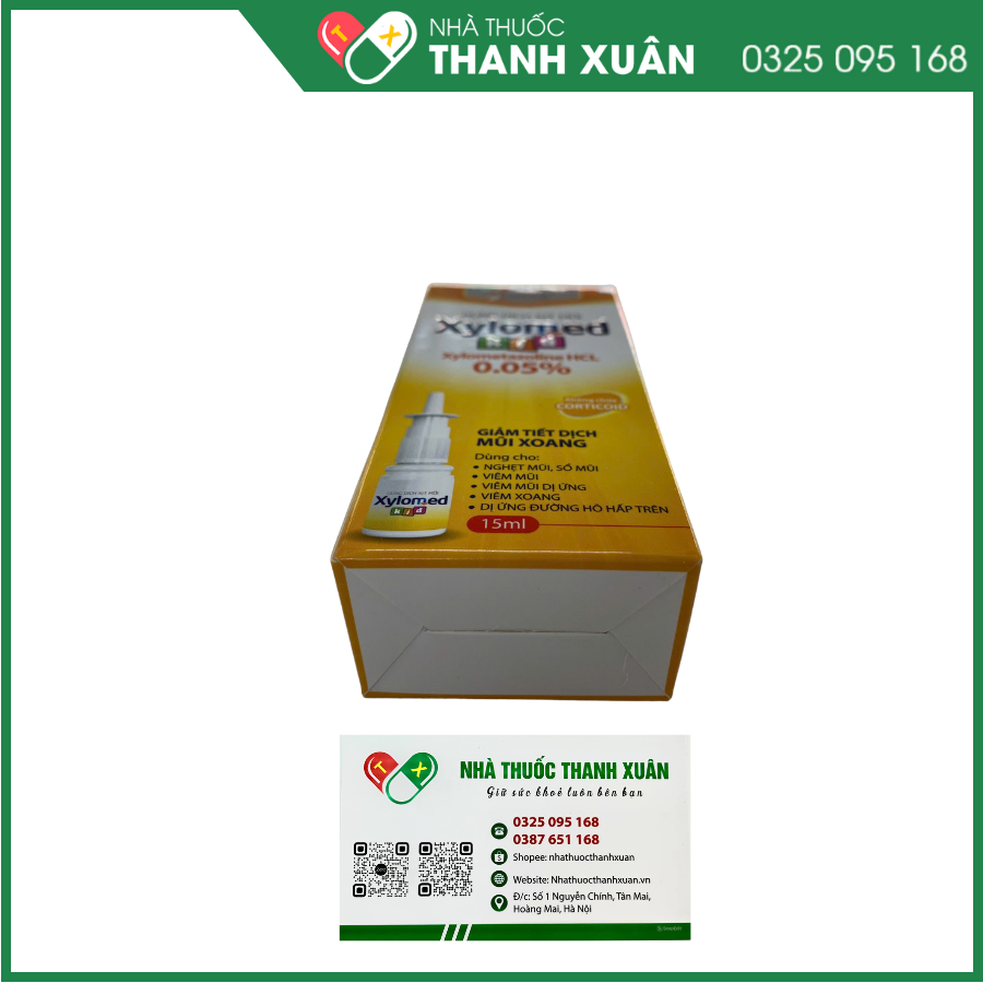 Dung dịch xịt mũi Xylomed Kid hỗ trợ giảm các triệu chứng nghẹt mũi, sổ mũi, viêm mũi dị ứng cho trẻ từ 2 tuổi